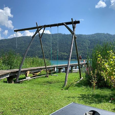 Haus Waldblick Apartment Weissensee Ngoại thất bức ảnh